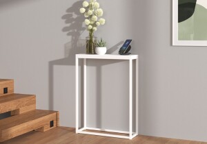 Product detail of ArtAdrk Příruční stolek LUCAS | bílé nohy Barva: Bílá
