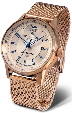 Product detail of Vostok Europe GAZ-14 Limouzine Automatic Power Reserve Indication YN85-560B685B