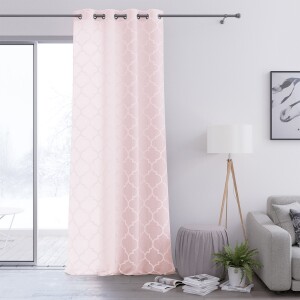 Product detail of AmeliaHome Záclona Delva Pleat růžová, 140 x 250 cm