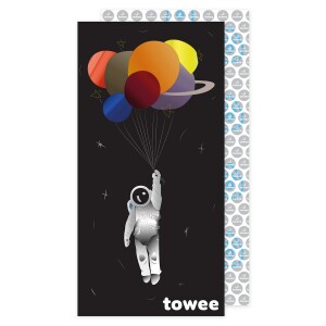 Product detail of Towee Rychleschnoucí osuška SPACE BALLOON, 80 x 160 cm