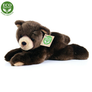 Product detail of RAPPA medvěd tmavě hnědý ležící ECO-FRIENDLY 15 cm