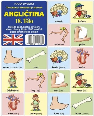 Product detail of Najdi dvojici - Angličtina - 18. Tělo - kolektiv autorů