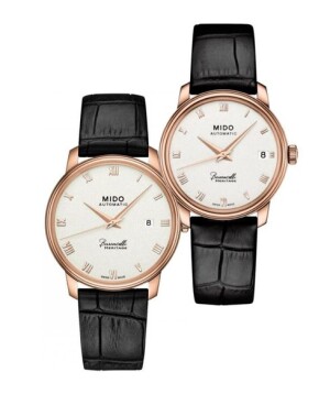 Product detail of SET Mido Baroncelli Heritage M027.407.36.013.00 a M027.207.36.013.00