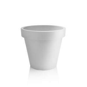 Product detail of PLASTKON Dekorativní květináč Metro Twist'n'Roll 39 x 35,5 cm bílá