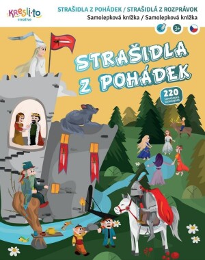 Product detail of Strašidla z pohádek - Samolepková knížka - Dana Kápičková