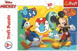 Product detail of Trefl Puzzle Mickey Mouse a Kačer Donald 30 dílků