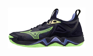 Product detail of Pánská sálová obuv Mizuno  WAVE MOMENTUM 3 Evening Blue/Techno Green/Iolite  EUR 51