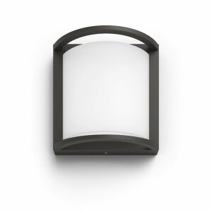 Product detail of Philips Samondra UltraEfficient venkovní nástěnné LED svítidlo 3,8W 2700K, antracitová