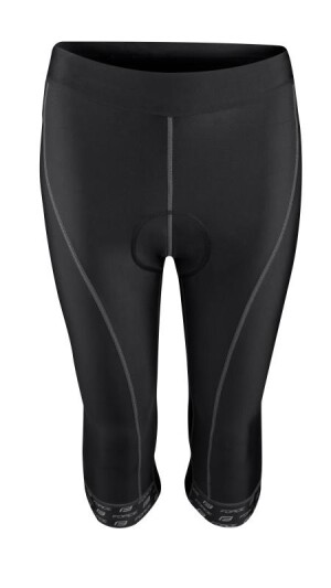 Product detail of Force LADY BIKE 3/4 černé cyklokraťasy do pasu s vložkou