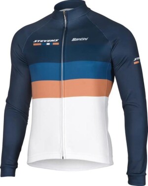 Product detail of Stevens Aero Equipe Modro/bílo/zlatý Dlouhý Rukáv dres POUZE L (VÝPRODEJ)