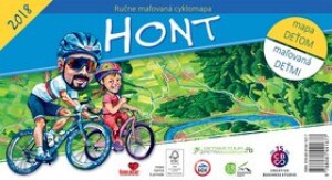 Product detail of Ručne maľovaná cyklomapa Hont