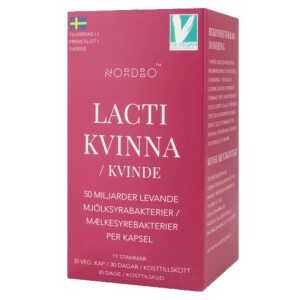 Product detail of Nordbo Lacti Kvinna 30 kapslí