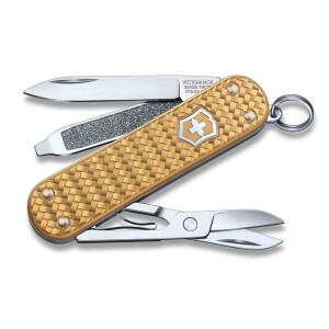 Product detail of Nůž Victorinox Classic Precious Alox Brass Gold 0.6221.408G