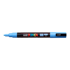 Product detail of Posca popisovač PC-3M, 0,9 - 1,3 mm, nebesky modrá (48)