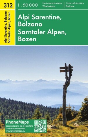 Product detail of PMI 312 Sarntaler Alpen, Bozen 1:50 000
