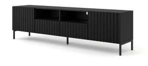 Product detail of ARTBm Tv stolek WAVE 200 | 2D2S Provedení: Černý mat / černé nohy