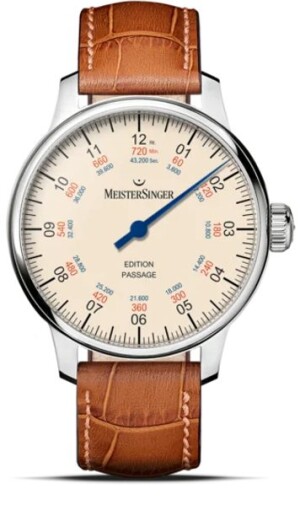 Product detail of MeisterSinger Edition Passage - Světle hnědý kožený řemínek barvy cognac