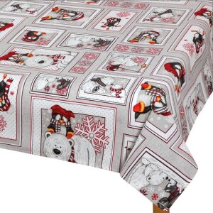 Product detail of Bellatex Ubrus Zimní Patchwork, 120 x 140 cm