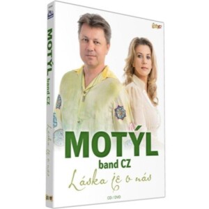 Product detail of Láska je v nás CD + DVD - Band CZ Motýl