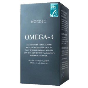 Product detail of Nordbo Scandinavian Omega-3 Trout Oil 120 kapslí