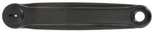 Product detail of Basic Klika levá Fe černá/plast 4HR 170mm