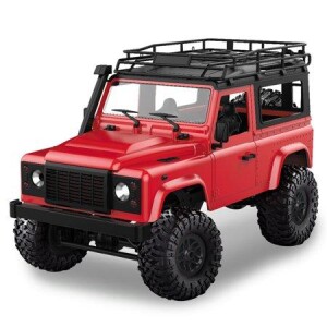Product detail of D90 Rock Crawler Defender 1:12, 4WD, 2,4 GHz, LED, 100% RTR, červená