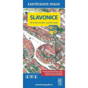 Product detail of Slavonice - Historické centrum/Kreslený plán města