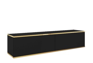 Product detail of ArtPS TV stolek BIJOU 135 | závěsný Barva: Černá