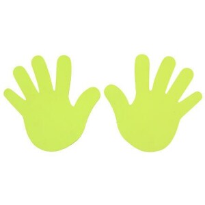 Product detail of Merco Hand značka na podlahu žlutá