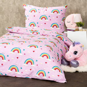 Product detail of 4Home Dětské bavlněné povlečení Rainbow , 140 x 200 cm, 70 x 90 cm