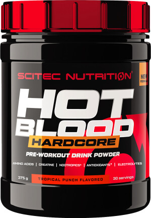 Product detail of Scitec Nutrition Hot Blood Hardcore 375 g růžová limonáda