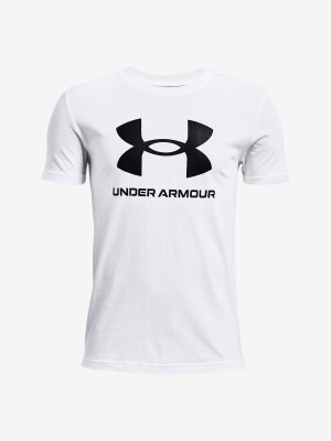 Product detail of Chlapecké tričko Under Armour  Sportstyle Logo SS-WHT S