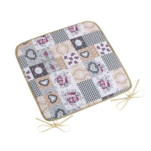 Product detail of Bellatex Sedák DITA hladký Patchwork love, 40 x 40 cm