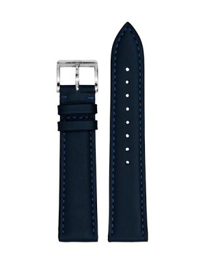 Product detail of Řemínek kožený MeisterSinger SKK modrý - 18 mm