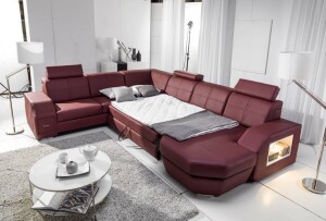Product detail of Stagra Rohová sedací souprava NAPOLI U Napoli: S rozkladem - 3BL+R+3F+OBP