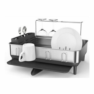 Product detail of Simplehuman Odkapávač na nádobí, šedá