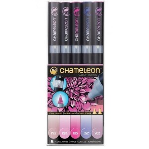 Product detail of Set Chameleon tónovací fixy, 5ks - růžové tóny