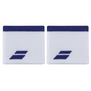 Product detail of Babolat Logo Wristband 2024 potítka bílá-modrá