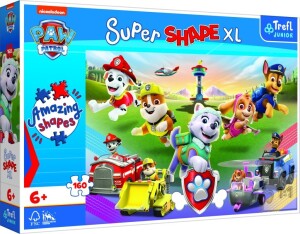 Product detail of Trefl Puzzle Super Shape XL Tlapková patrola 160 dílků - Trefl