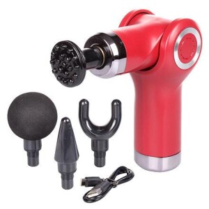 Product detail of Merco Massage Gun Mini vibrační masážní pistole červená
