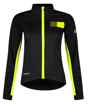Product detail of Force FROST černo-fluo dámská softshell cyklobunda