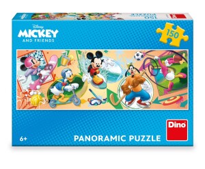 Product detail of Puzzle Mickey s kamarády sportují 150 dílků panoramic - Dino Park