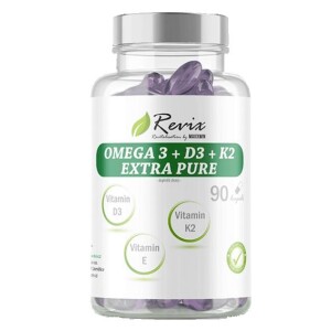 Product detail of Revix Omega 3 + D3 K2 Extra pure 90 kapslí