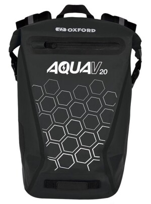 Product detail of Oxford Vodotěsný batoh AQUA V20 černý 20 l