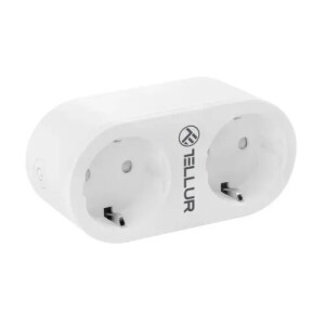 Product detail of Tellur WiFi Smart AC Dual Plug, Duální zásuvka, 16A, 3680W