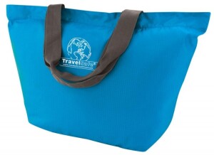 Product detail of TravelSafe skládací taška Foldable Shoptasche azure