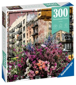 Product detail of Ravensburger Puzzle - Květiny v New Yorku 300 dílků