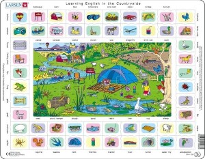 Product detail of Puzzle Learning English by the Countryside