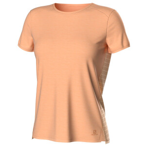 Product detail of Salomon OUTLINE SUMMER SS TEE W LC1794500 apricot ice
