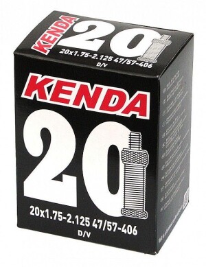 Product detail of Kenda 20x1.75-2.125 (47/57-406) DV duše